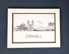 NEW! - Cornwall Skyline Framed Print