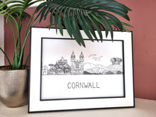 NEW! - Cornwall Skyline Framed Print