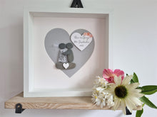 Wedding Heart Cornish Pebble Picture